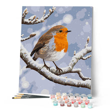 Load image into Gallery viewer, Winter Robin