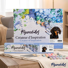 Load image into Gallery viewer, Winter Dachshund Portrait