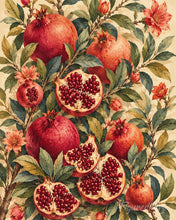 Load image into Gallery viewer, Paint by numbers kit for adults Pomegranate Harvest Figured'Art UK