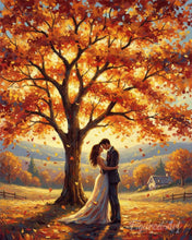 Load image into Gallery viewer, Paint by numbers kit for adults Golden Vows Figured'Art UK