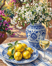 Load image into Gallery viewer, Paint by numbers kit for adults Amalfi Table Figured'Art UK