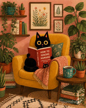 Load image into Gallery viewer, Paint by numbers kit for adults Feline Philosophy Figured'Art UK