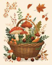 Load image into Gallery viewer, Paint by numbers kit for adults Autumn Basket Figured'Art UK
