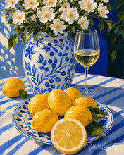 Load image into Gallery viewer, Paint by numbers kit for adults Lemon Reverie Figured'Art UK