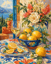 Load image into Gallery viewer, Paint by numbers kit for adults Citrus Serenade Figured'Art UK