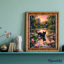 Load image into Gallery viewer, Cat in Bloom