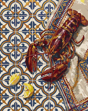 Load image into Gallery viewer, Paint by numbers kit for adults Azulejo Lobster Figured'Art UK