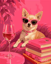 Load image into Gallery viewer, Paint by numbers kit for adults Tiny Diva Figured'Art UK