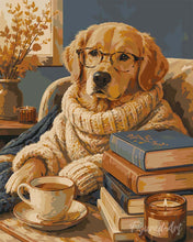 Load image into Gallery viewer, Paint by numbers kit for adults Sweater Weather Figured'Art UK