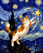 Load image into Gallery viewer, Paint by numbers kit for adults Starry Night Wonder Figured'Art UK