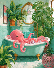 Load image into Gallery viewer, Paint by numbers kit for adults Octopus Retreat Figured'Art UK