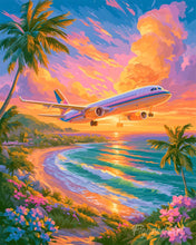Load image into Gallery viewer, Paint by numbers kit for adults Flying to Phuket Figured'Art UK