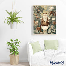 Load image into Gallery viewer, Floral Throne Otter