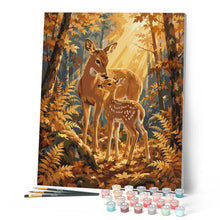 Load image into Gallery viewer, Doe and Fawn in the Clearing