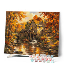 Load image into Gallery viewer, Old Watermill in Autumn