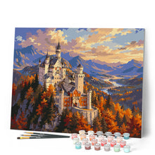 Load image into Gallery viewer, Neuschwanstein Castle in Autumn