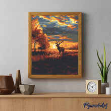 Load image into Gallery viewer, Majestic Stag at Autumn Sunset