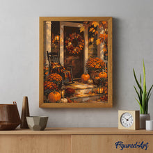 Load image into Gallery viewer, Cosy Autumn Front Porch