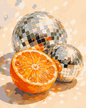 Load image into Gallery viewer, Paint by numbers kit for adults Disco Orange Figured'Art UK