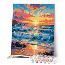 Load image into Gallery viewer, Sunset Waves