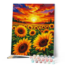 Load image into Gallery viewer, Sunflower Field Sunset