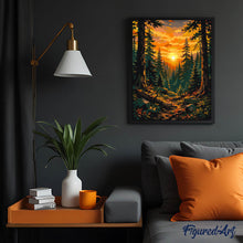 Load image into Gallery viewer, Golden Pine Forest
