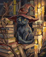 Load image into Gallery viewer, Paint by numbers kit for adults Black Spells Keeper Figured'Art UK