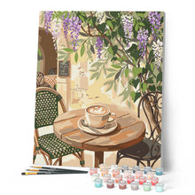 Load image into Gallery viewer, Coffee and Wisteria