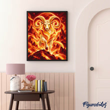 Load image into Gallery viewer, Aries Cosmic Zodiac