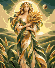 Load image into Gallery viewer, Paint by numbers kit for adults Virgo Cosmic Zodiac Figured'Art UK