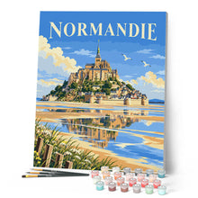 Load image into Gallery viewer, Travel Poster Normandie