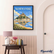 Load image into Gallery viewer, Travel Poster Normandie