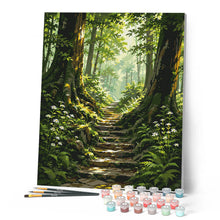 Load image into Gallery viewer, Sunlit Forest Path