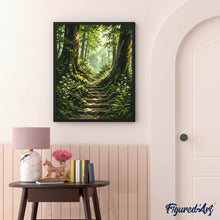 Load image into Gallery viewer, Sunlit Forest Path