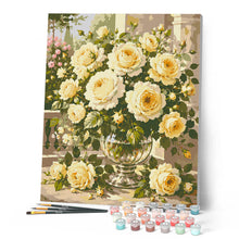 Load image into Gallery viewer, Ivory Rose Bouquet