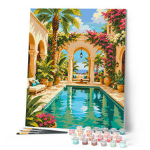 Load image into Gallery viewer, Mediterranean Pool Paradise