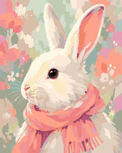 Load image into Gallery viewer, Paint by numbers kit for adults Springtime Bunny Figured'Art UK