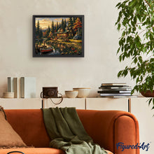 Load image into Gallery viewer, Autumn Lake Cottage