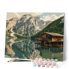 Load image into Gallery viewer, Dolomites Lake Reflection