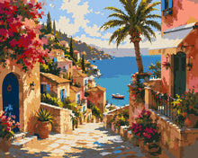 Load image into Gallery viewer, Paint by numbers kit for adults Path to the Sea Figured'Art UK