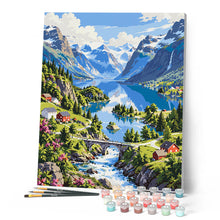 Load image into Gallery viewer, Lake Lovatnet in Loen, Norway