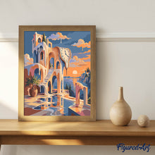 Load image into Gallery viewer, Surreal Clock Terrace