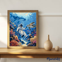 Load image into Gallery viewer, Astronaut’s Coral Reef Adventure