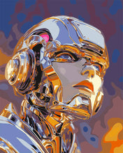 Load image into Gallery viewer, Paint by numbers kit for adults Humanoid Robot Figured'Art UK