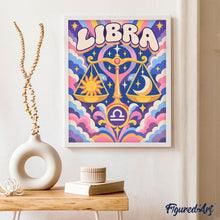 Load image into Gallery viewer, Retro Zodiac Libra