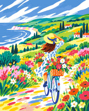 Load image into Gallery viewer, Paint by numbers kit for adults Ride into Summer Figured'Art UK
