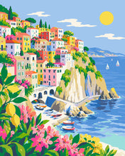 Load image into Gallery viewer, Paint by numbers kit for adults Sunshine by the Sea Figured'Art UK