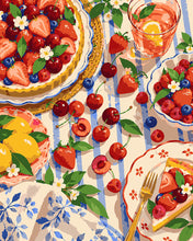 Load image into Gallery viewer, Paint by numbers kit for adults Sweet Summer Picnic Figured'Art UK
