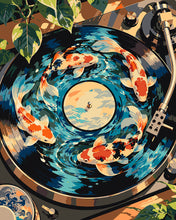 Load image into Gallery viewer, Paint by numbers kit for adults Swimming in Sound Figured'Art UK