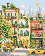 Load image into Gallery viewer, Paint by numbers kit for adults Urban Garden Figured'Art UK